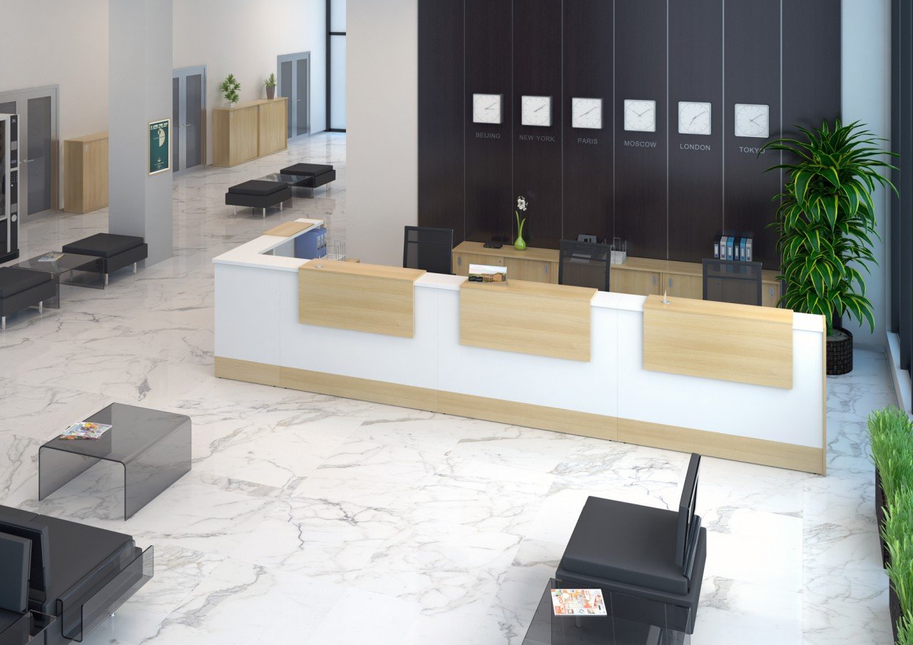 Стойка-ресепшн для офиса Style - вид 4