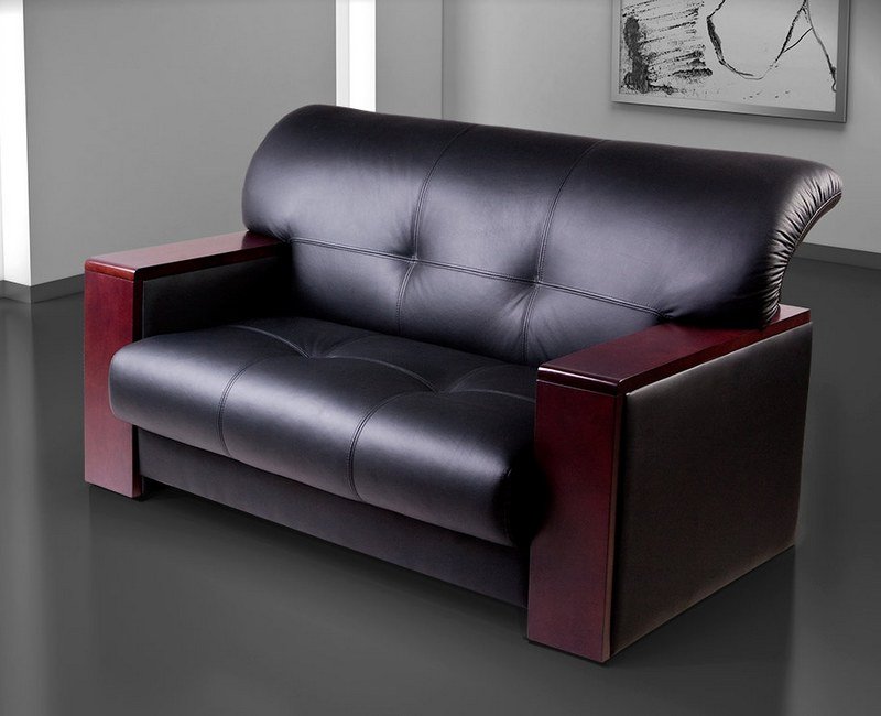 Офисный диван из кожзама Боссо - вид 4