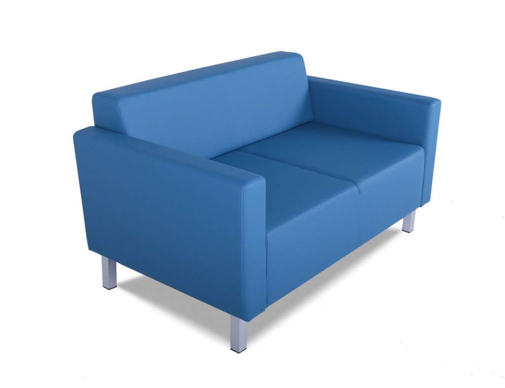 Офисный диван из кожзама Евро - вид 2