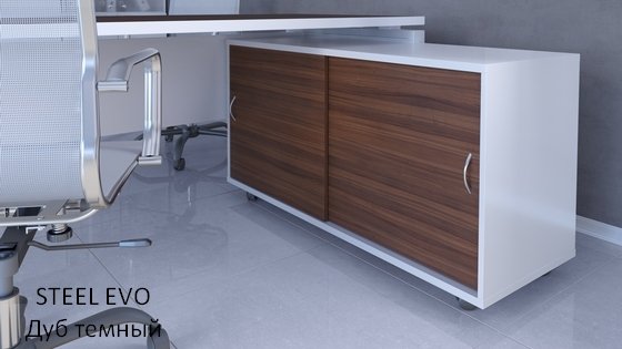 Итальянская мебель в кабинет Steel Evo - вид 9
