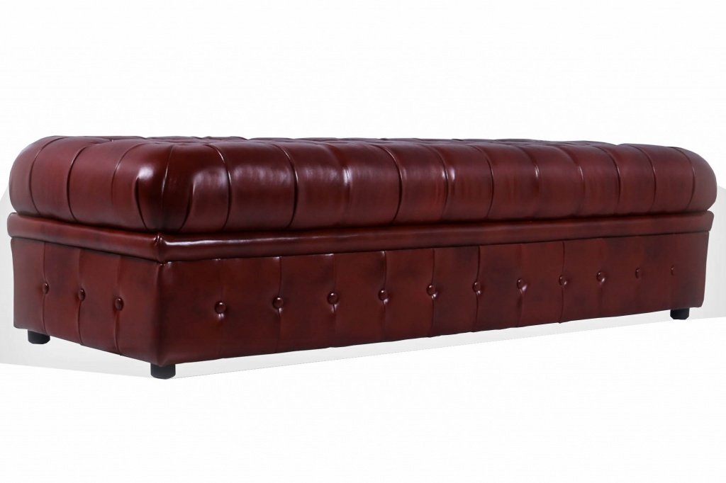 Кожаный офисный диван Честертон - вид 4