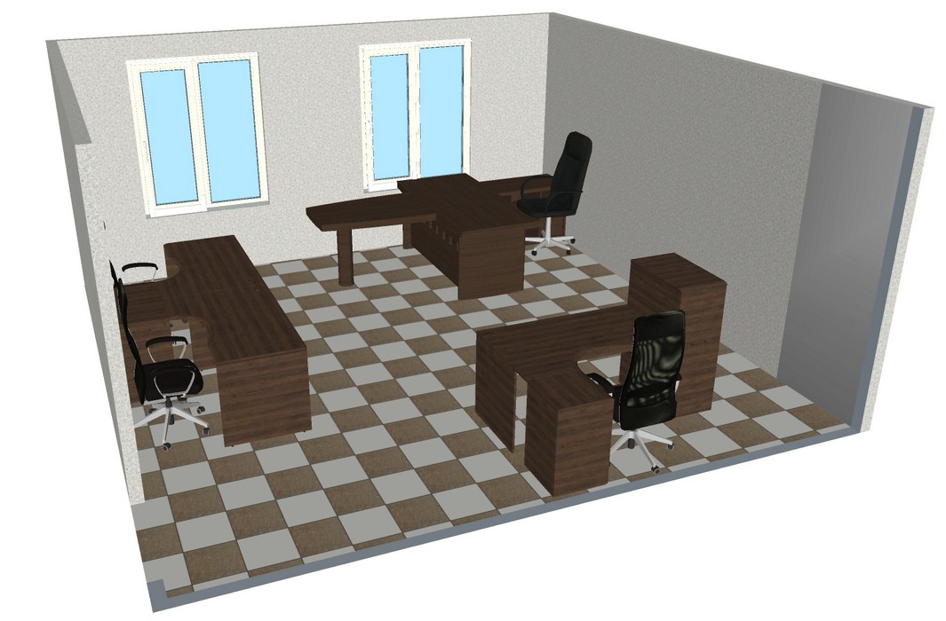 Кабинет для руководителя Дуглас - вид 8