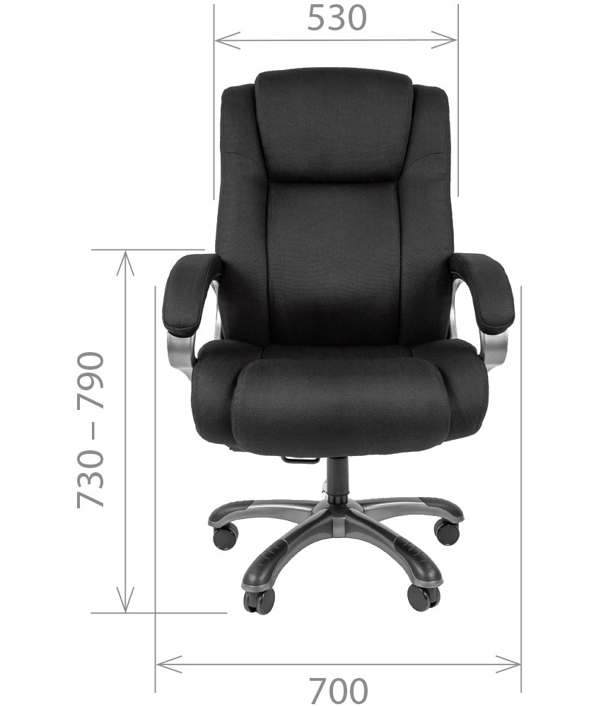 Кресло руководителя из ткани CHAIRMAN 410 - вид 5