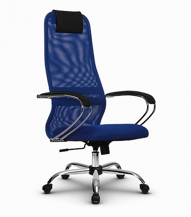 Кресло руководителя METTA SU-BК131-8 хром 17833